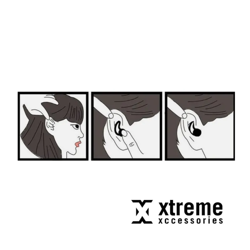 Xtreme Xccessories Three-Layer Noise Cancelling, Swimming   Surfing Ear Plug Protection Set